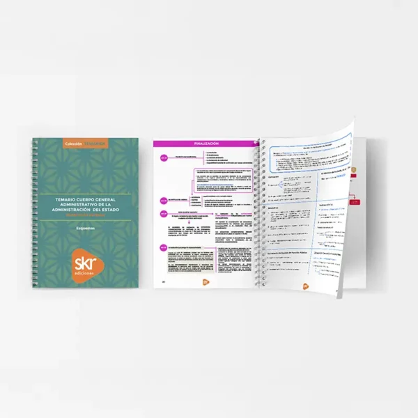 Esquemas Administrativos del Estado promoción interna de Academia de oposiciones SKR - material editorial para el máster, diplomados y las oposiciones.
