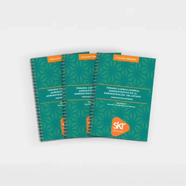 Temario Administrativos del Estado. Promoción Interna de Academia de oposiciones SKR - material editorial para el máster, diplomados y las oposiciones.
