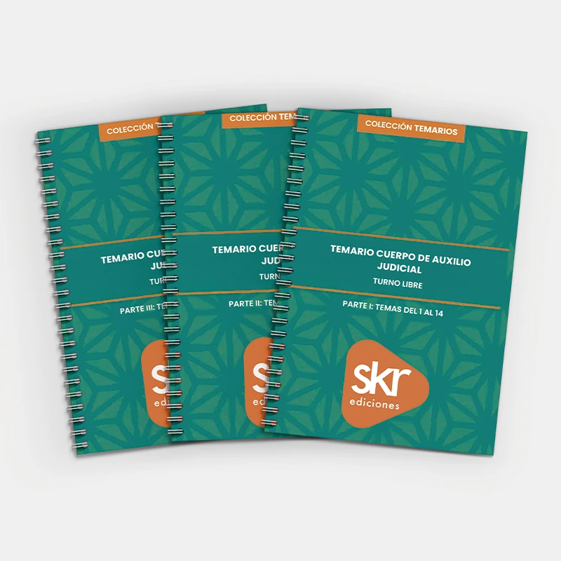 temario actualizado para las oposiciones de auxilio judicial de skr preparadores.