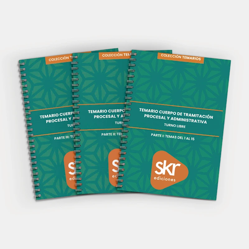 temario actualizado para las oposiciones de tramitación procesal de skr preparadores.