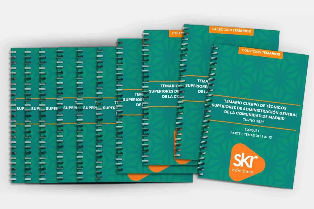 temario actualizado para las oposiciones de técnicos superiores de la comunidad de madrid de skr preparadores.