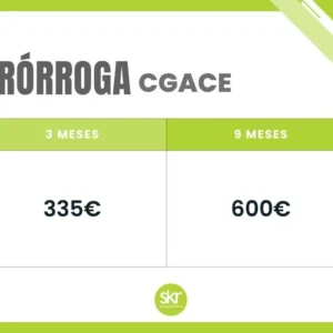 Prorroga CGACE - SKR